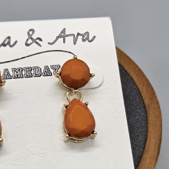 Anna & Ava GameDay Earrings - Picture 2 of 5
